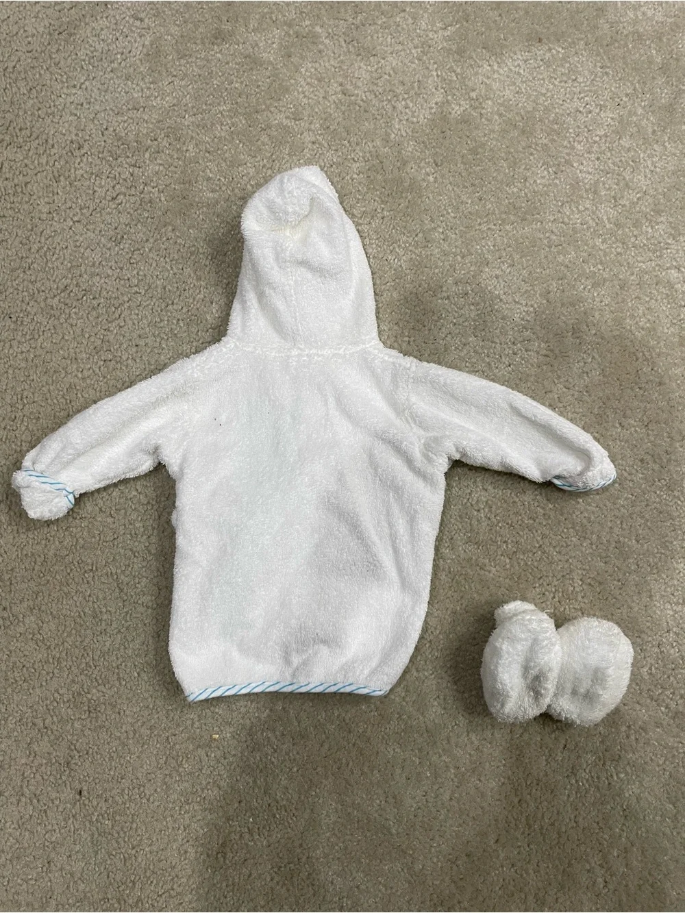Baby Elmo Hooded Bathrobe/towel and slipper set